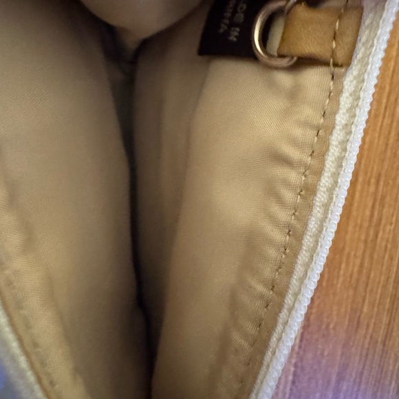 Coach Y2K Pink Optic Print Canvas And Leather Small Keychain Wallet With Zipper - Picture 9 of 10